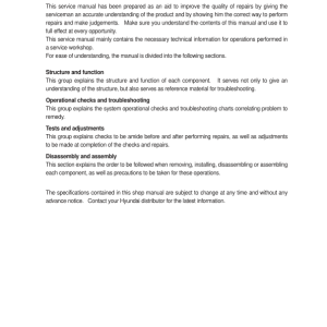 Hyundai HL757-7 Wheel Loaders Service Repair Manual